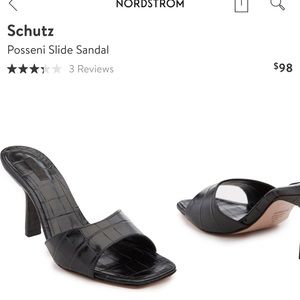 SCHUTZ sandal heel